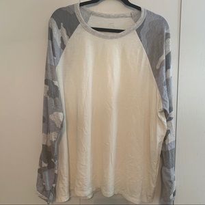 Aerie Real Soft Baseball Tee